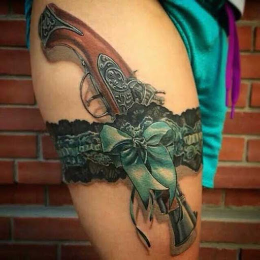 Este blunderbuss pistola