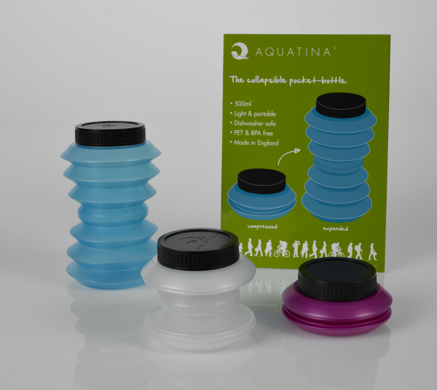 Review of Aquatina - The Collapsible Pocket-Bottle. image