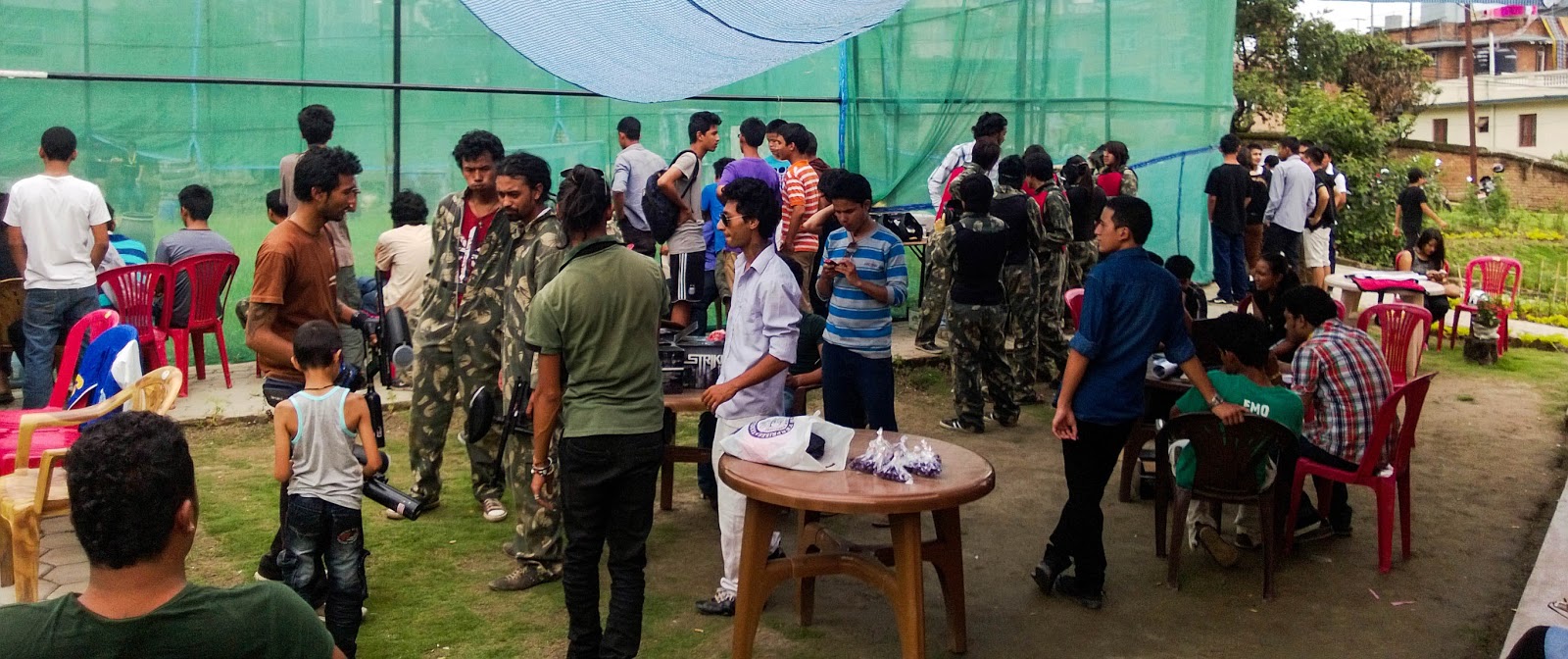 The Target Arena The Target Arena Team Building Recreation Paintball