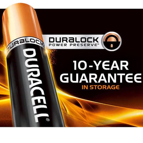 Duracell Coppertop Batteries 