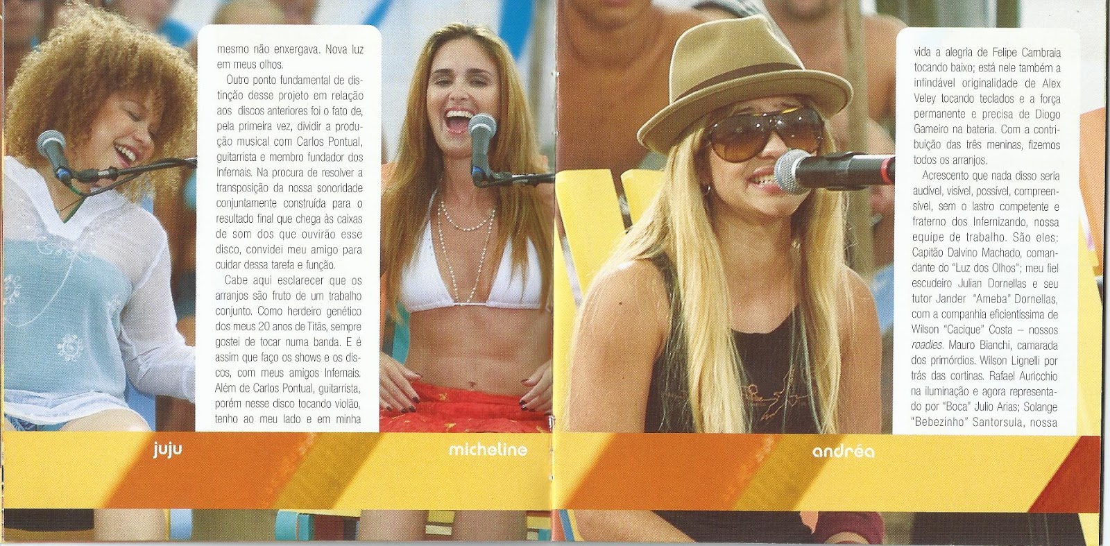 Encarte Nando Reis Os Infernais Luau Mtv encarte nando reis os infernais