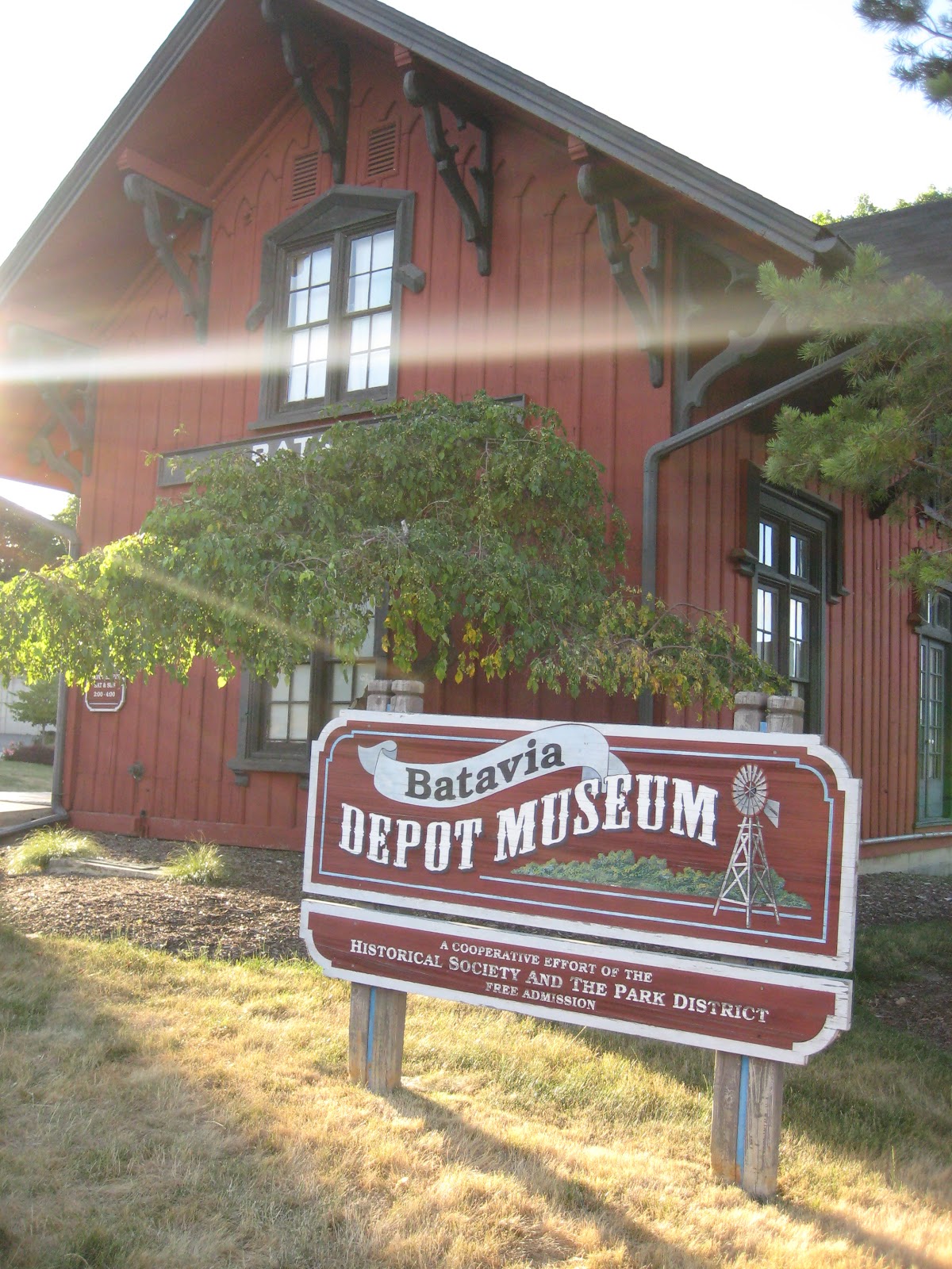 Railroad Kids Batavia Depot Museum