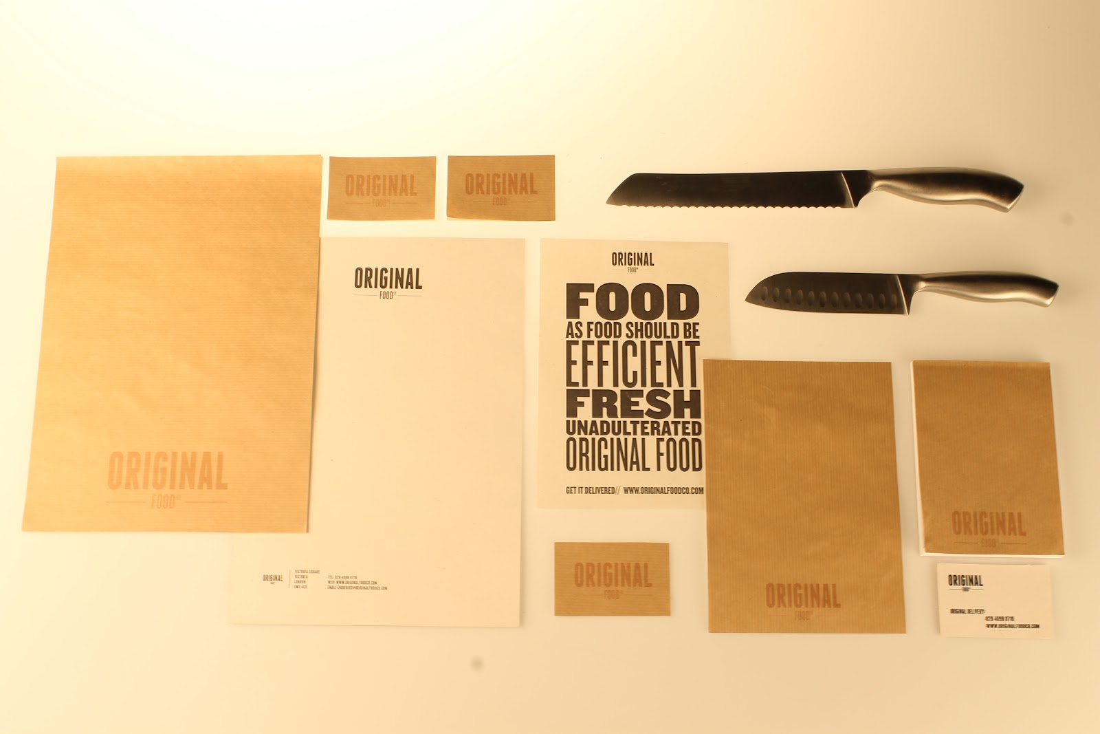 Design Practice Original food Stationary