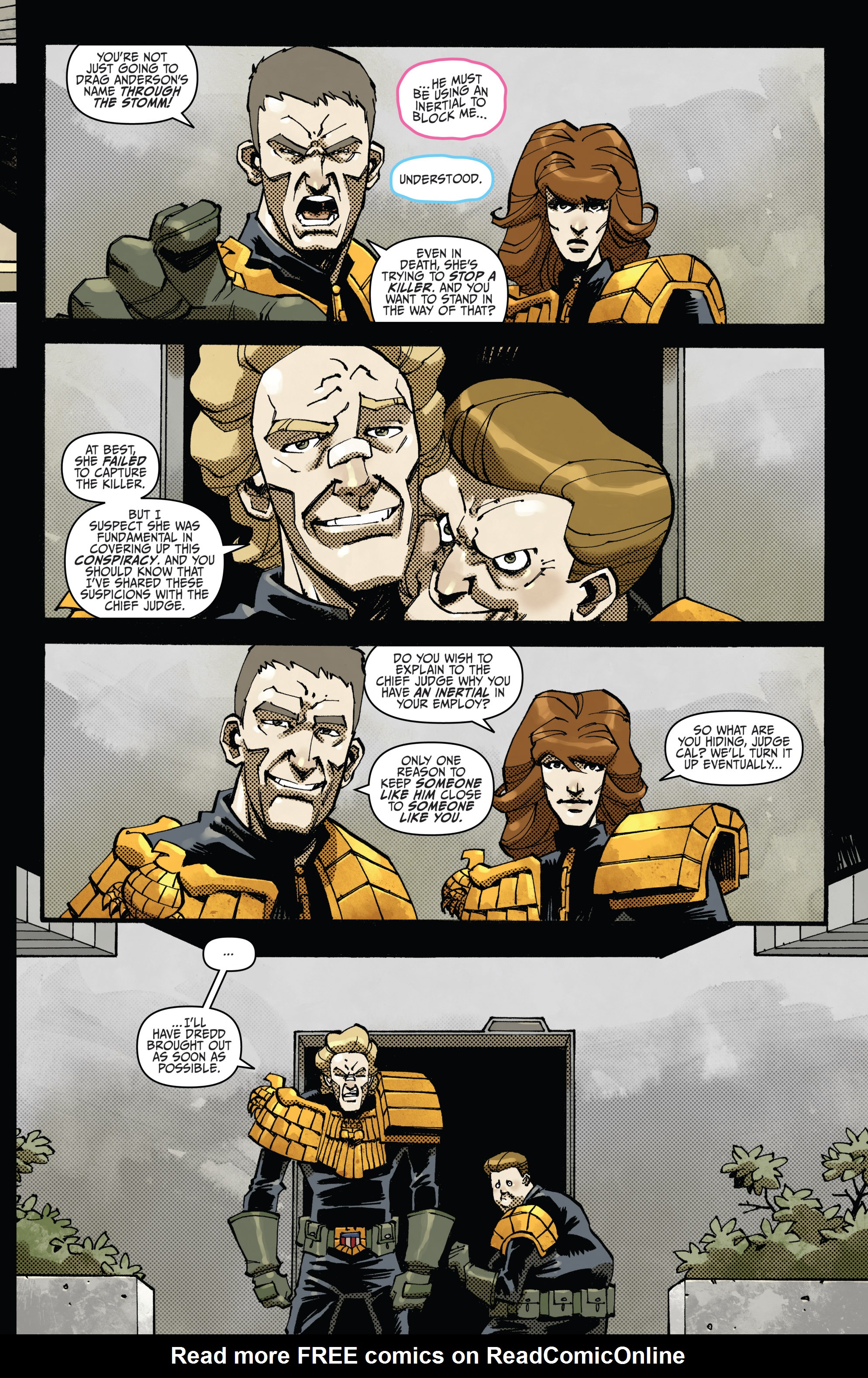 Read online Judge Dredd (2012) comic -  Issue # _TPB 4 - 70