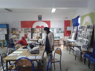 معرض للصور التاريخية والوطنية بالثانوية الإعدادية المختار السوسي بمدينة سيدي بنور