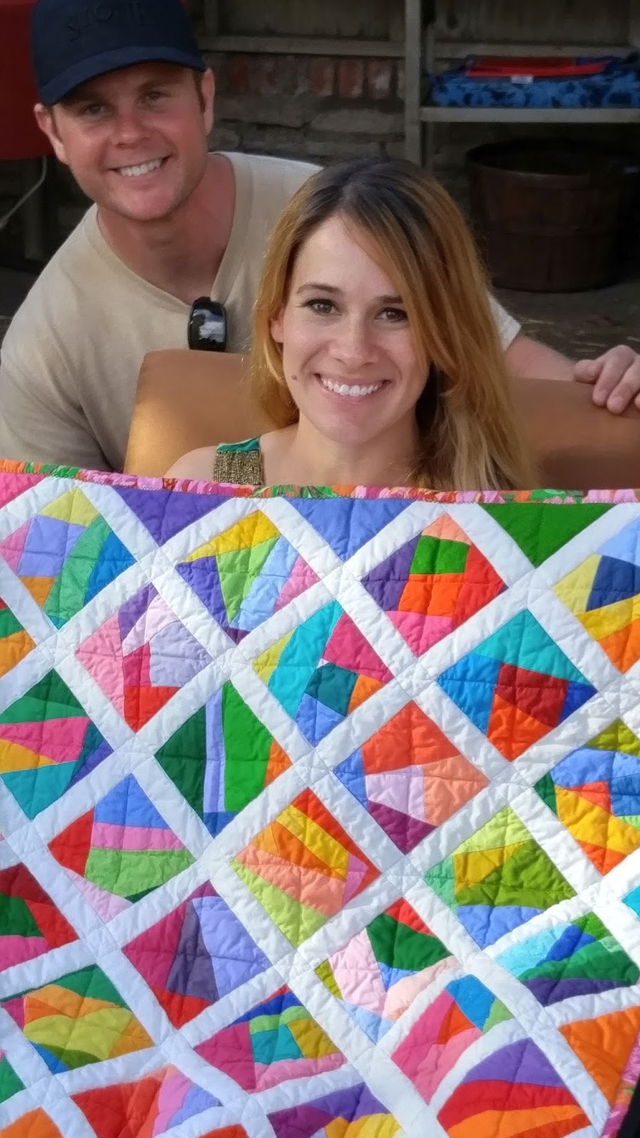 Allie's in Stitches Modern Baby Crazy Quilt