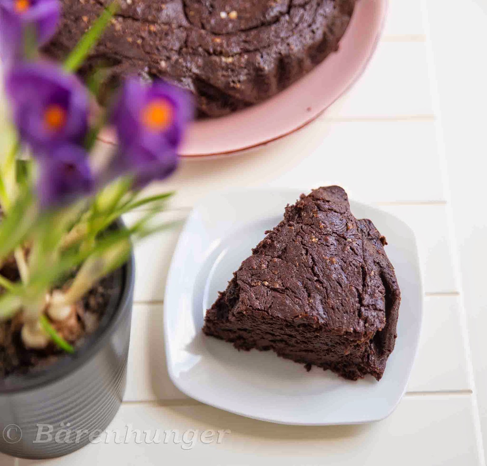 Schokoladen Mandel Kuchen | Bärenhunger