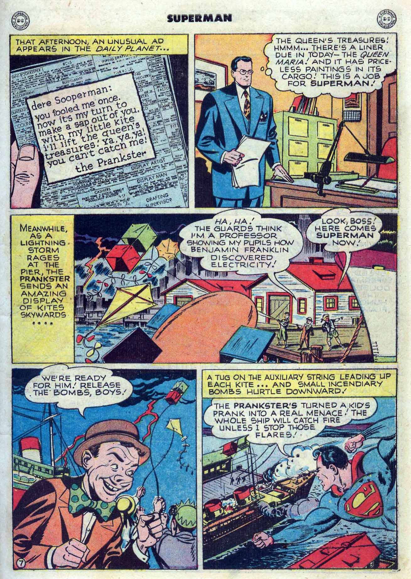 Read online Superman (1939) comic -  Issue #55 - 11