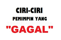 Ciri-ciri pemimpin yang gagal Pemimpin yang gagal, bos yang tidak adil, tanda bos yang