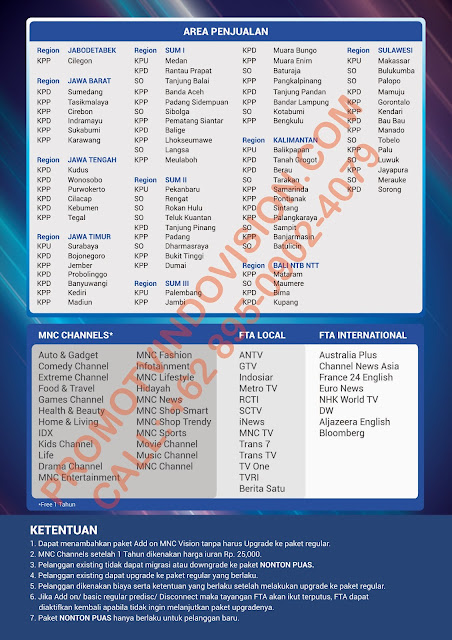 Promo Terbaru Tv Kabel Beli Putus Mnc Vision 2019