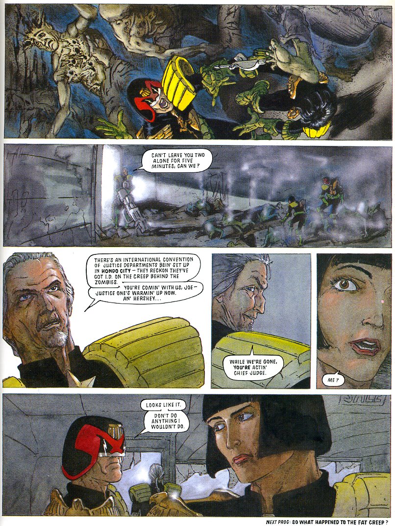 Read online Judge Dredd: The Complete Case Files comic -  Issue # TPB 17 (Part 1) - 234