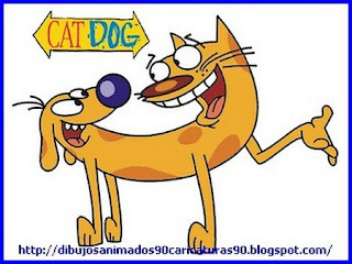 Dibujos animados de los 90. Caricaturas de los 90. Catdog.