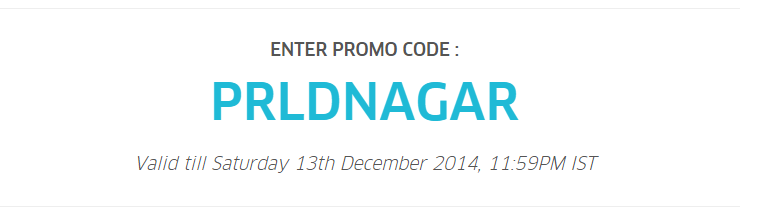 UBER Promo Code for Ahmedabad 50% off for next 5 rides till 13th Dec 2014