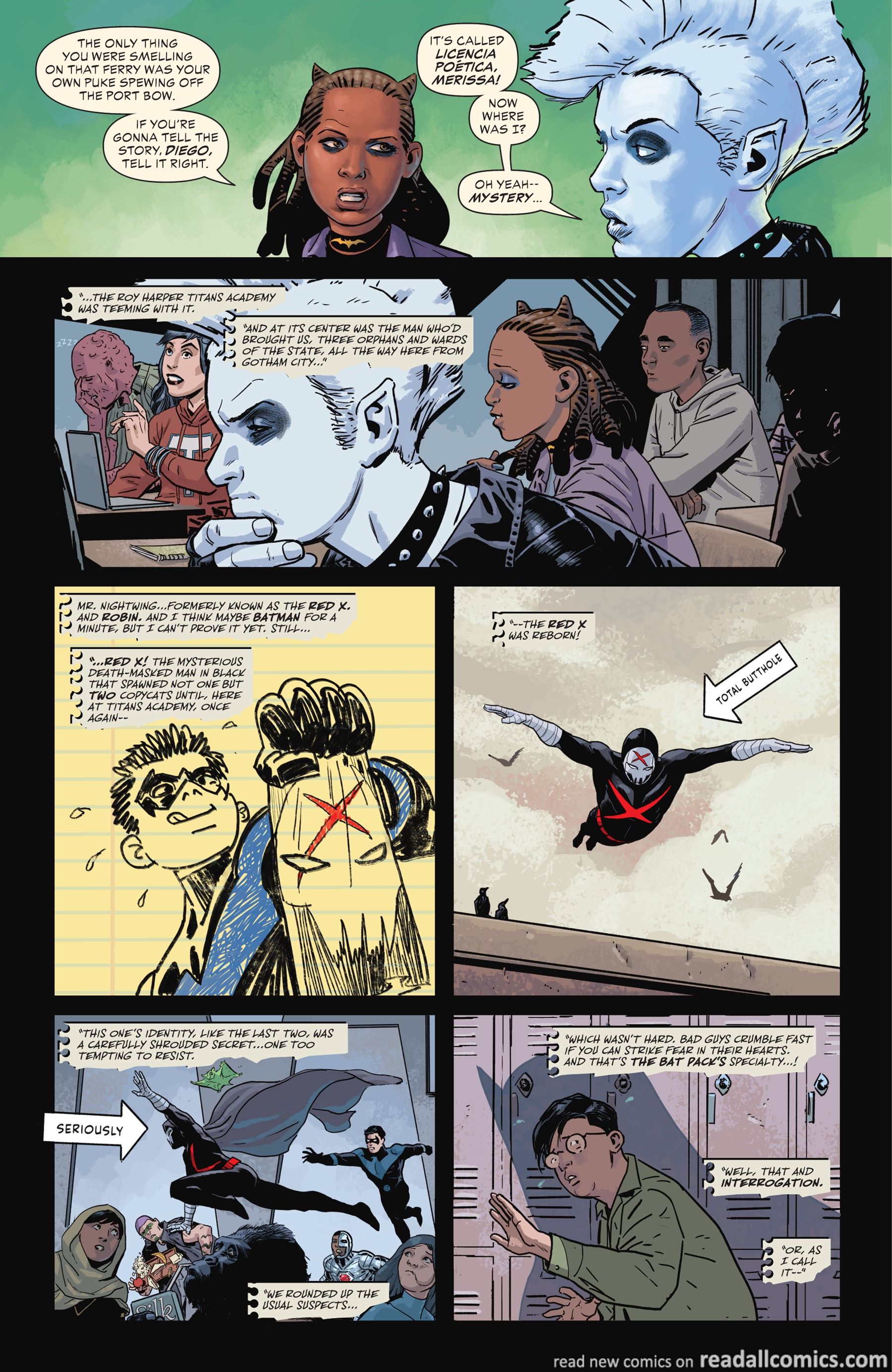 Teen Titans Academy #1 chapter 4 page 6