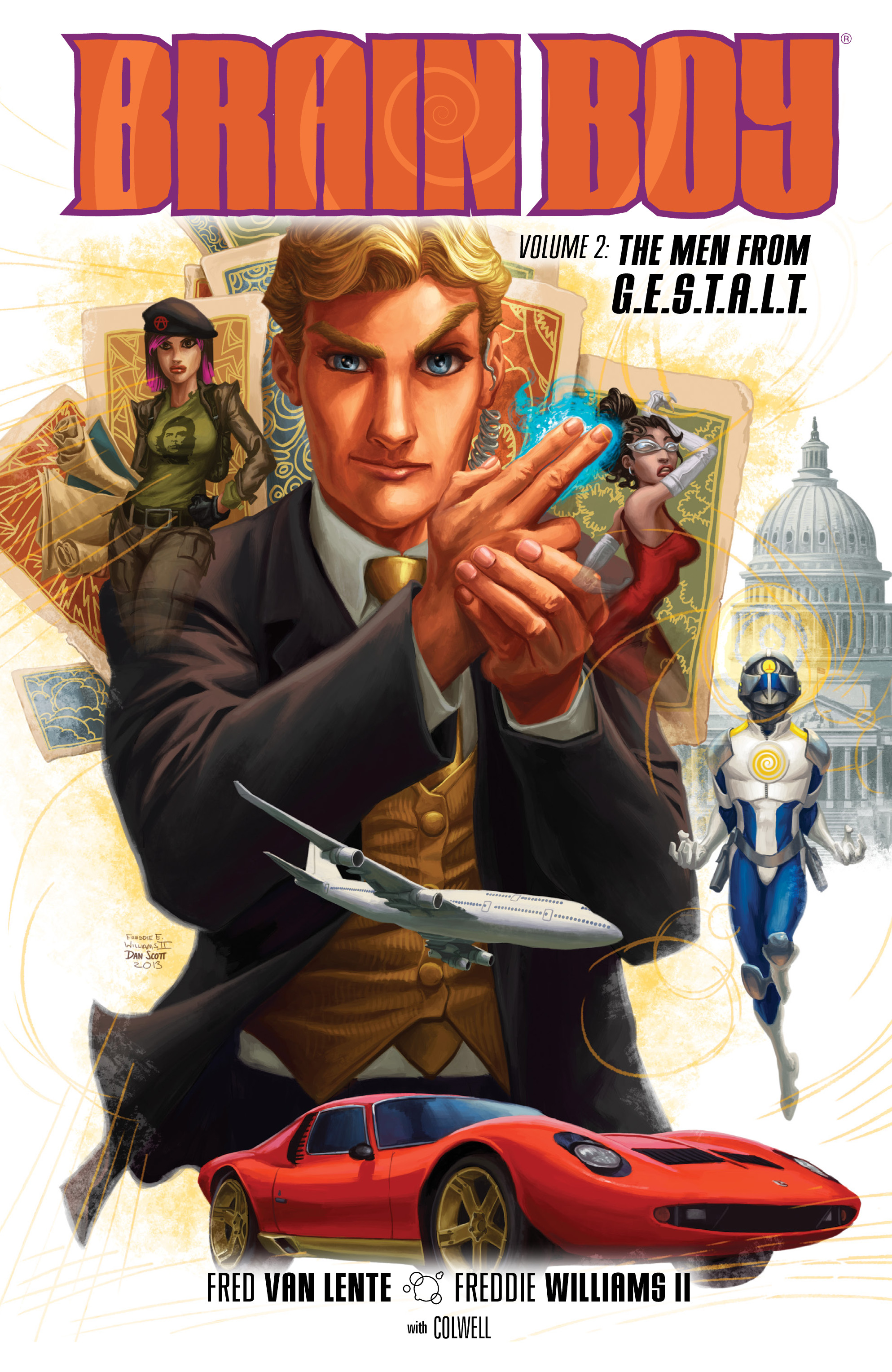 Read online Brain Boy:  The Men from G.E.S.T.A.L.T. comic -  Issue # TPB - 1