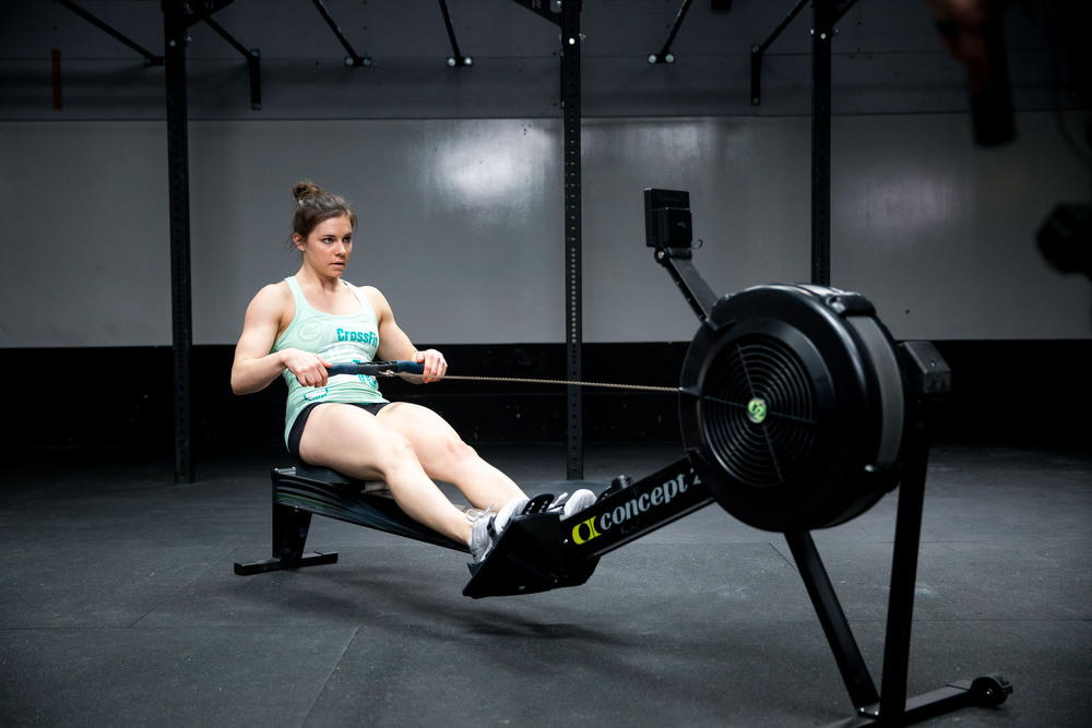 Stationary Rowing