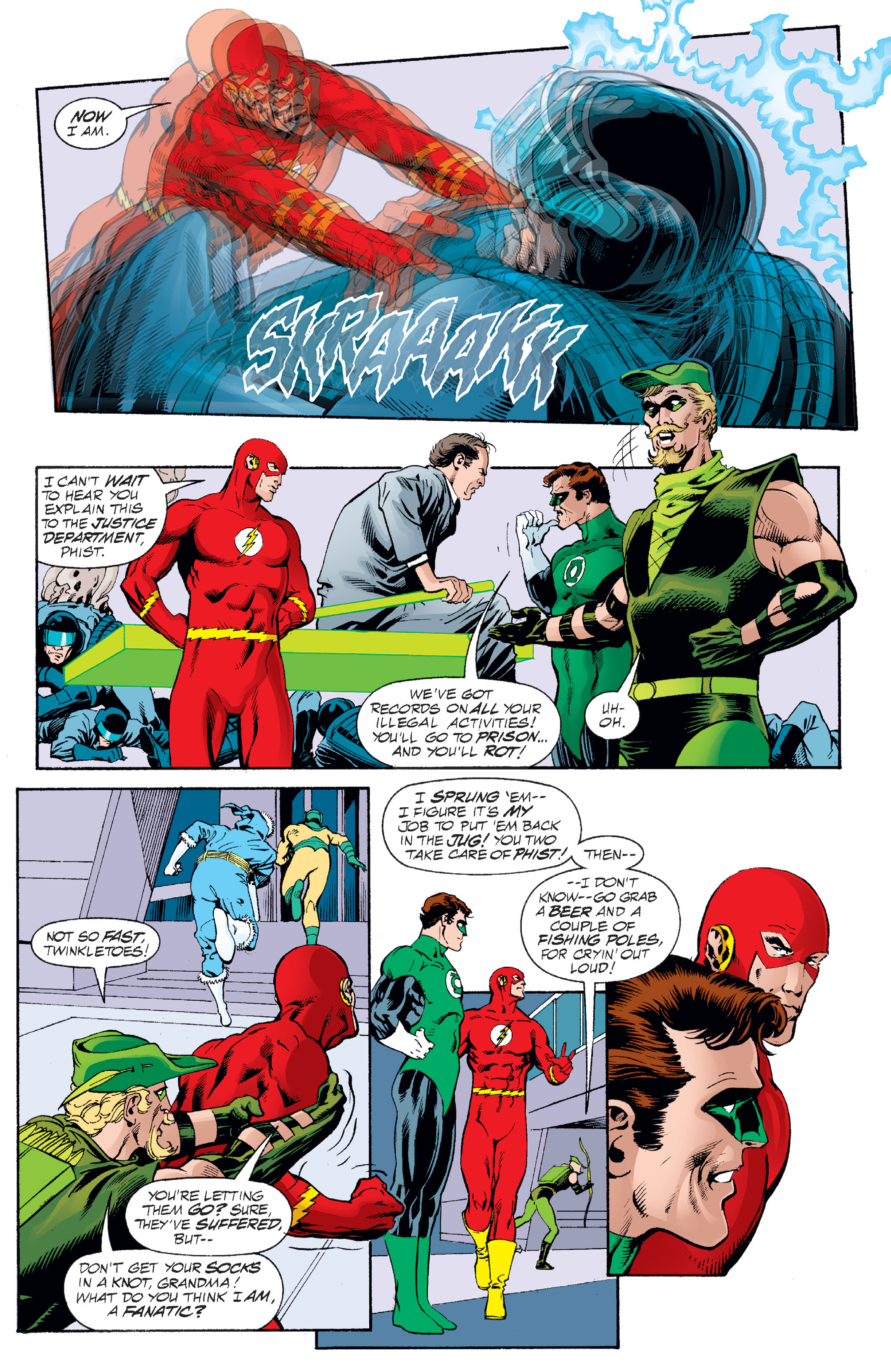 Read online Flash & Green Lantern: The Brave and the Bold comic -  Issue # _Deluxe Edition - 102