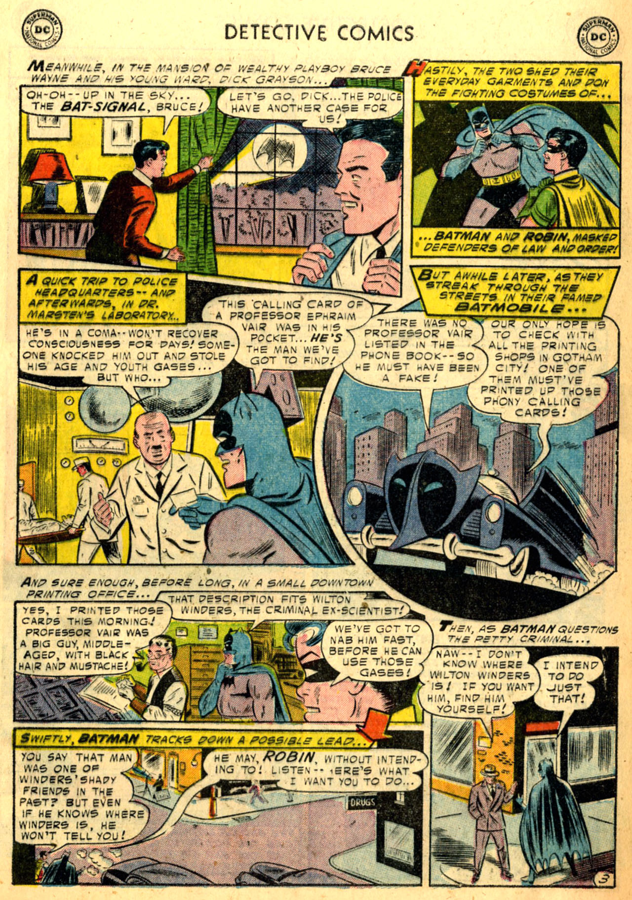 Read online Detective Comics (1937) comic -  Issue #218 - 5