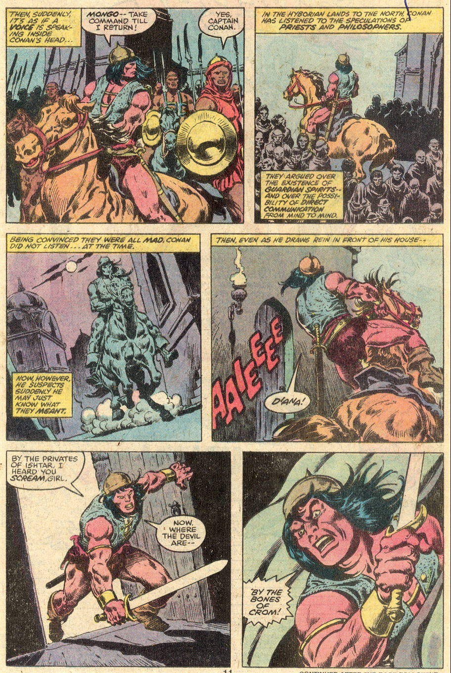 Read online Conan the Barbarian (1970) comic -  Issue #107 - 9