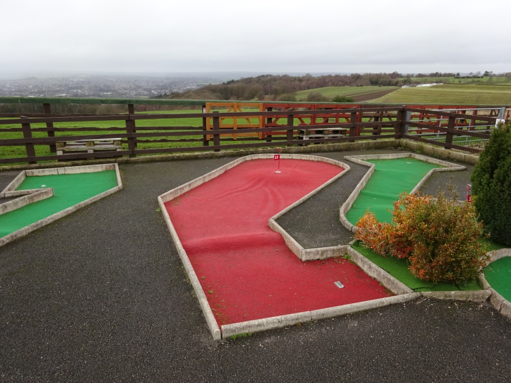 The Ham and Egger Files Crazy Golf at Charlotte's Ice Cream Parlour in