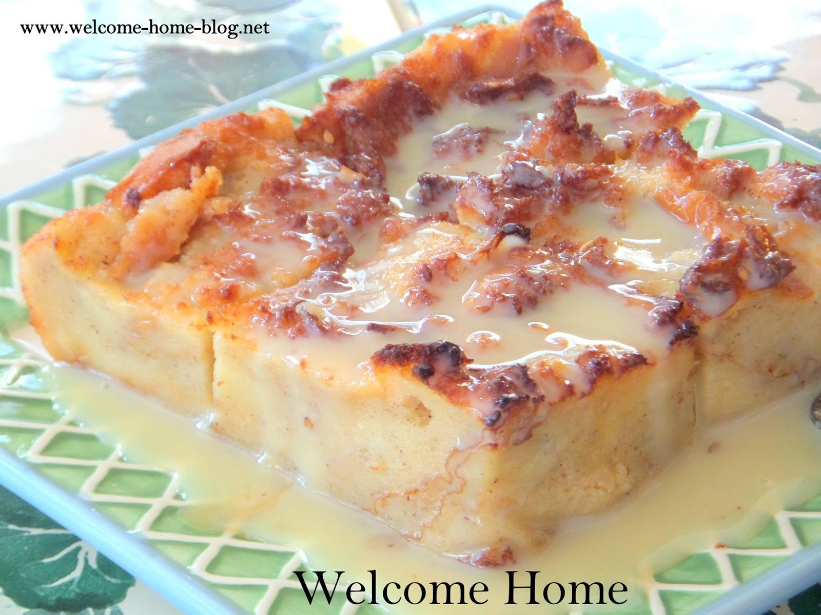 Home Blog Bread Pudding with Vanilla Cream Sauce