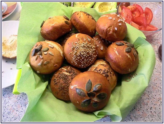Lecker mit Geri: Vegane Laugen-Muffins - Хлебчета-мъфини