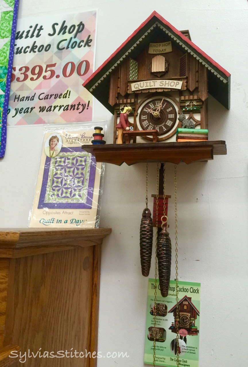 My visit to A Quilt in a Day! Sylvia's Stitches