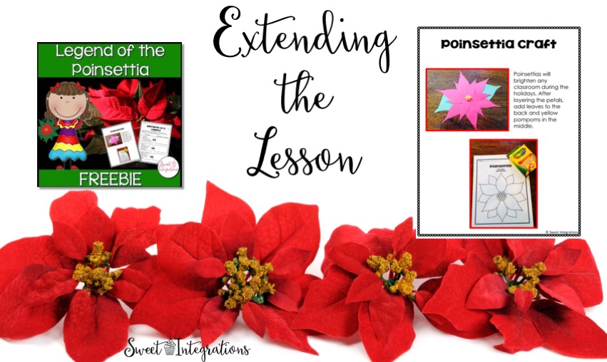 Teaching Legends With The Legend Of The Poinsettia With Freebie Sweet Integrations