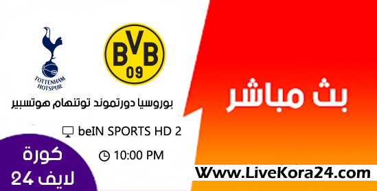 مشاهدة مباراة بوروسيا دورتموند وتوتنهام هوتسبير دوري أبطال أوروبا 2019 بث مباشر مشاهدة مباراة بوروسيا دورتموند وتوتنهام هوتسبير دوري أبطال أوروبا 2019 بث مباشر