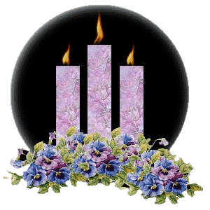 Tre candele accese per i morti,gif