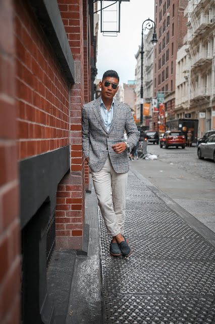 Leo Chan wearing Suit Supply Summer Blazer | Asian Model, Asian Man