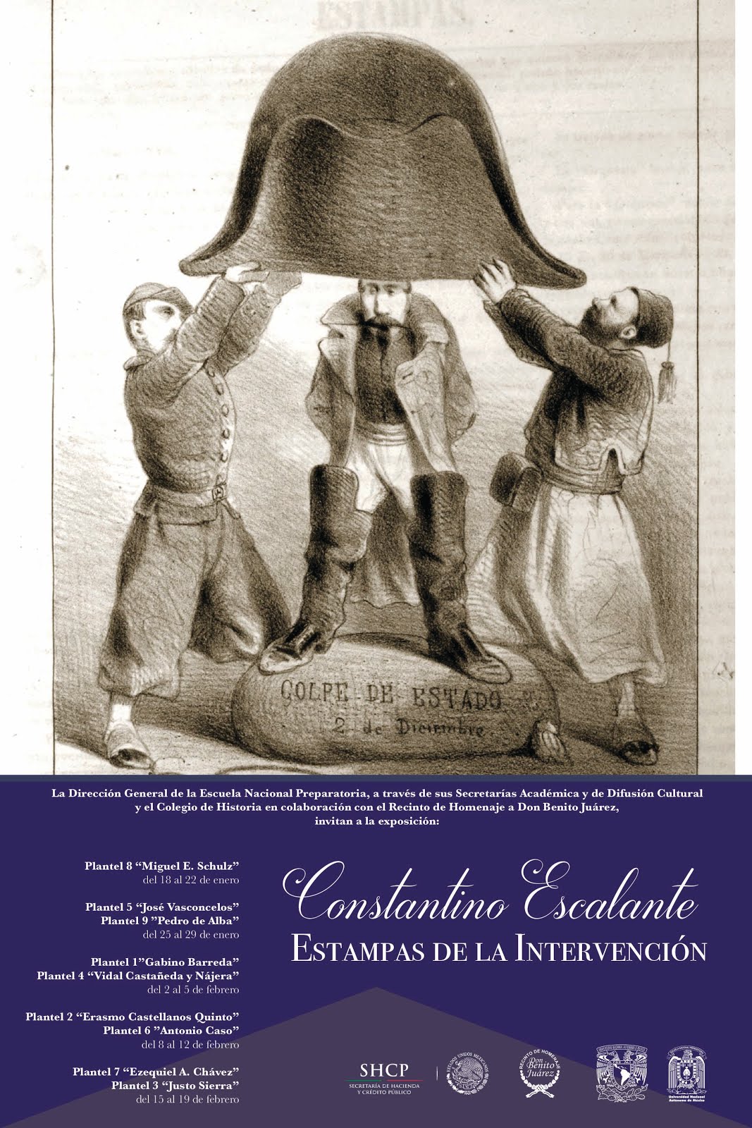 Exposición Constantino Escalante.