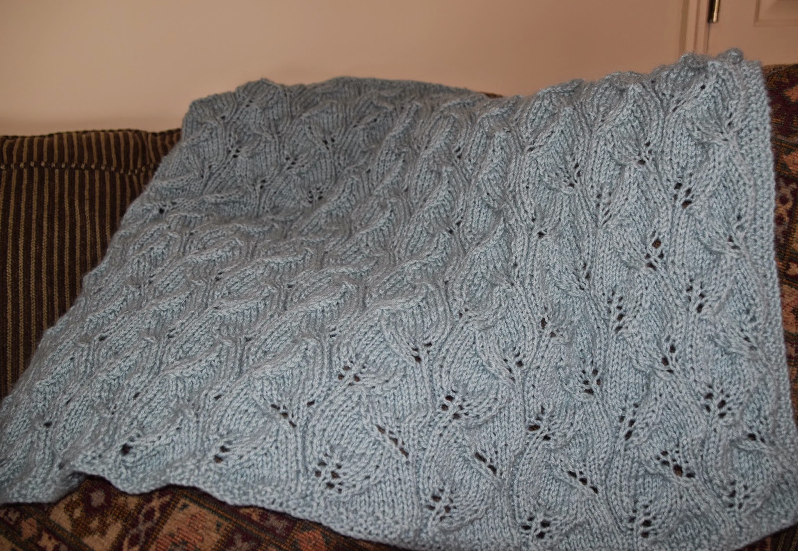 Nonna Rose Creates and Cooks Baby Leaf Blanket is Complete