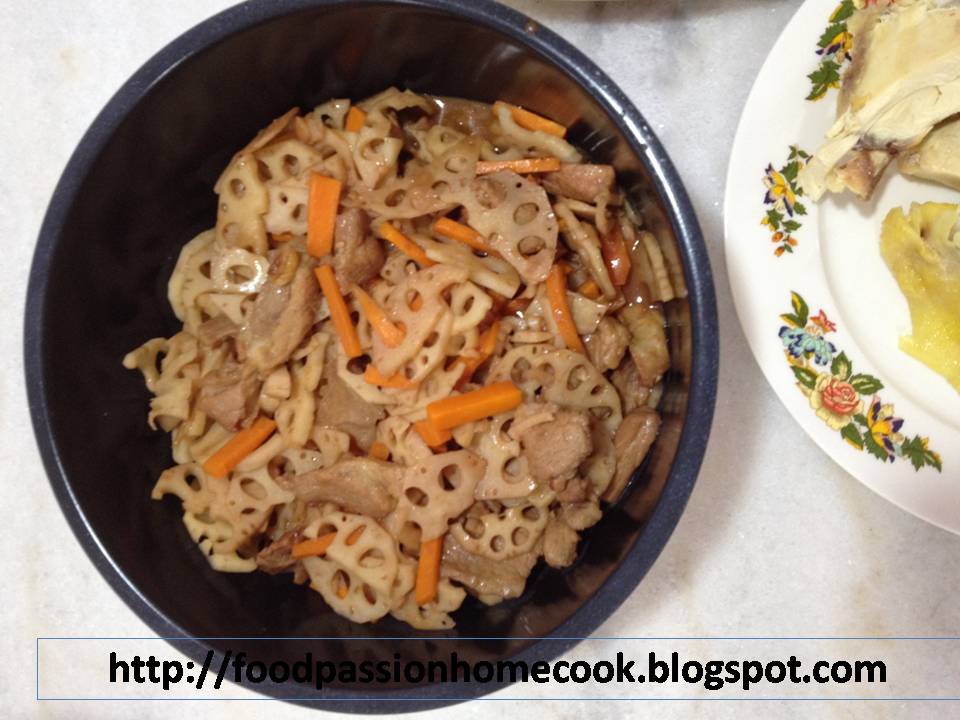 How To Stir Fry Lotus Root With Lean Meat
