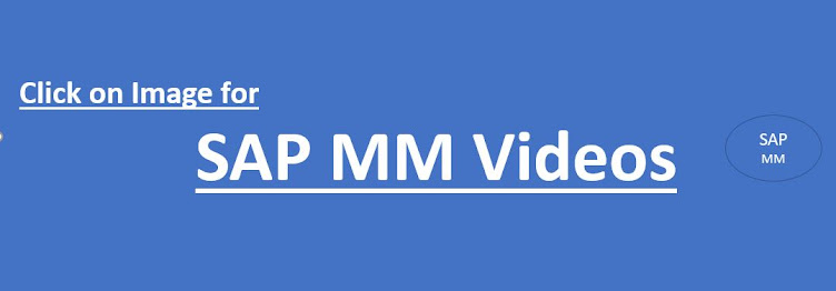 SAP MM Configuration Videos