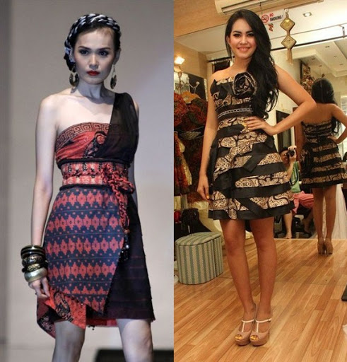 dress batik pesta dress batik pesta