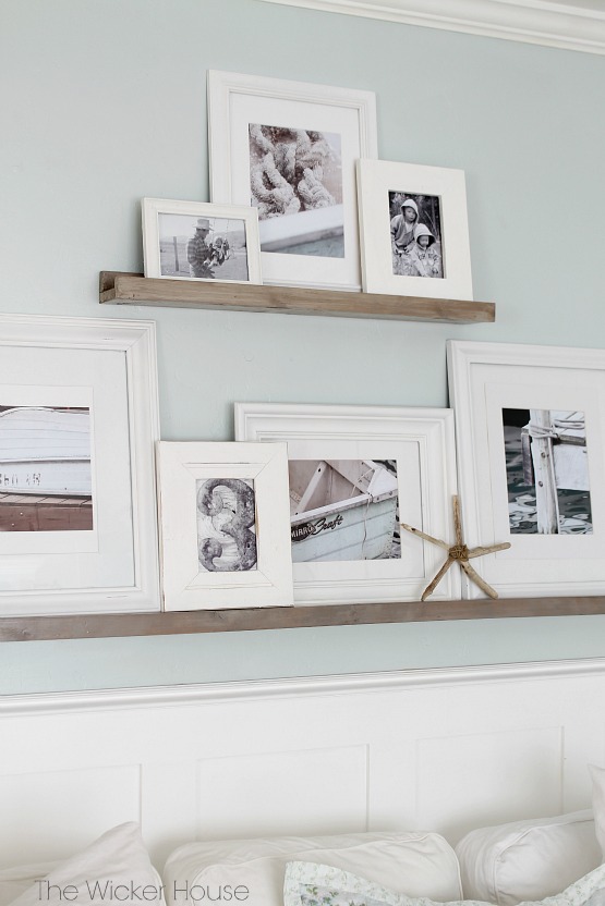 Gallery Wall Picture Ledges - The Wicker House