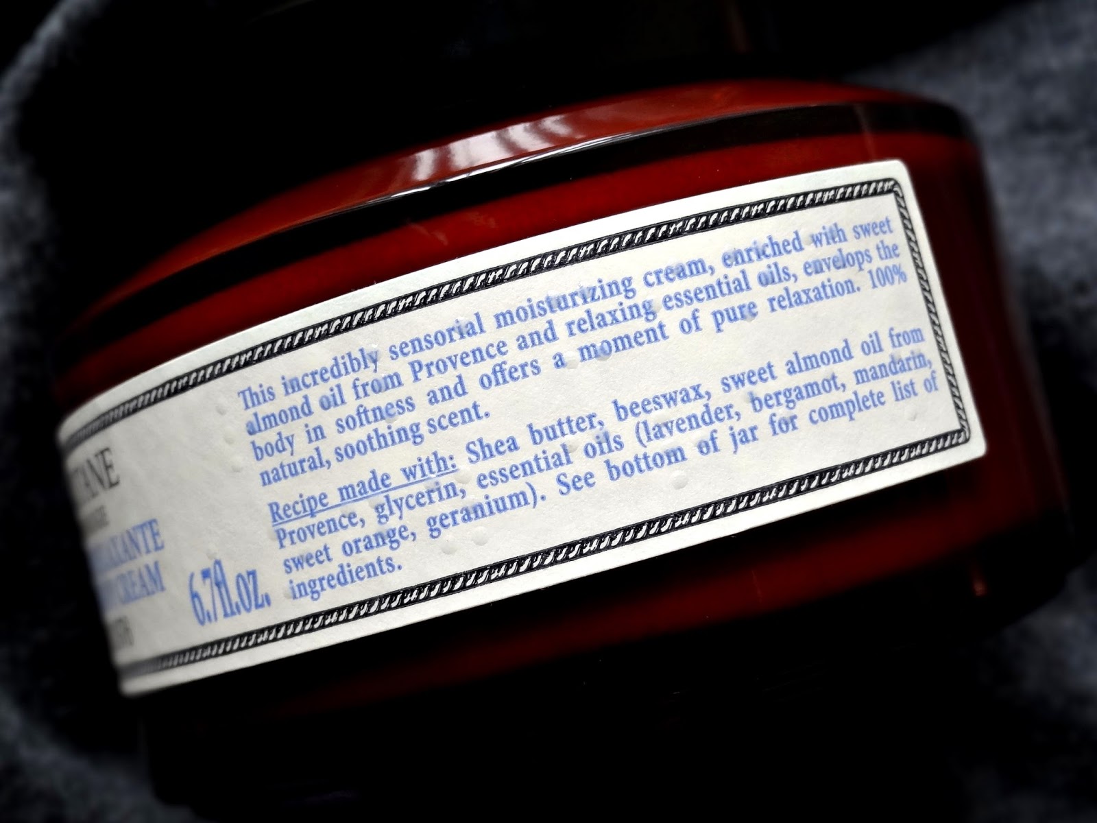 Makeup, Beauty and More L'Occitane Aromachologie Relaxing Body Cream