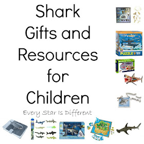 Shark gifts and resources for children