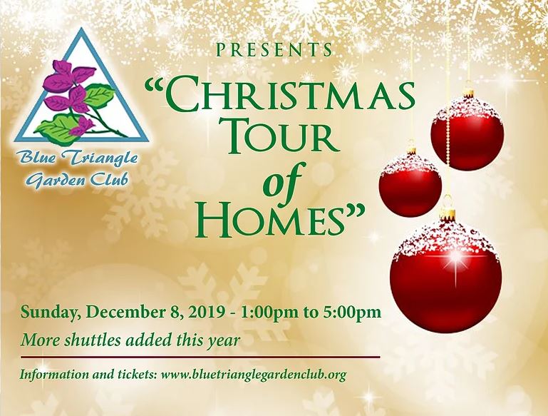 Efamily News Blue Triangle Garden Club Christmas Tour of Homes Sunday