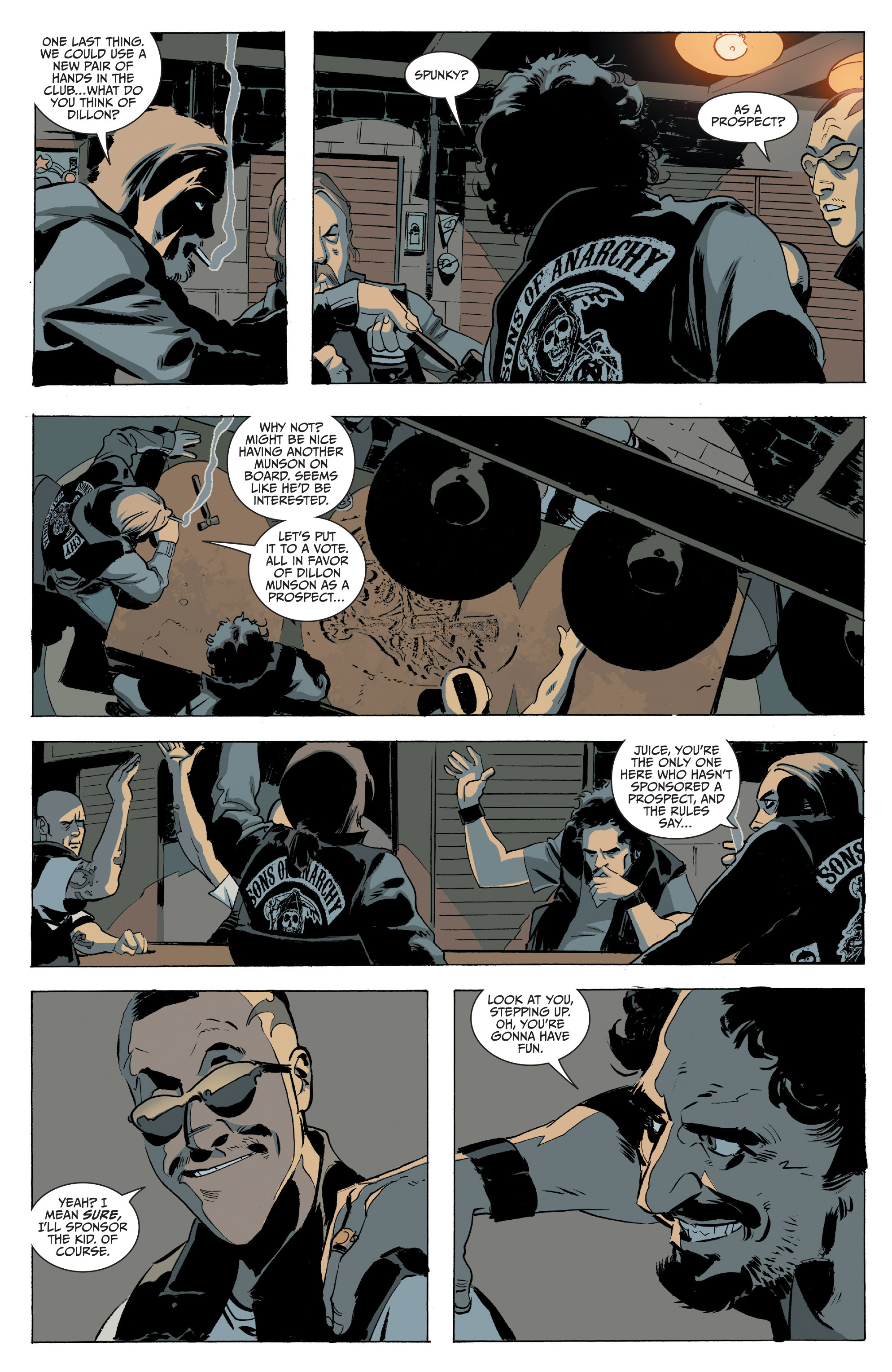 Read online Sons of Anarchy comic -  Issue #19 - 7