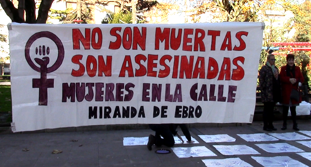 25N Día internacional de la eliminación de la Violencia contra la Mujer en Miranda de Ebro