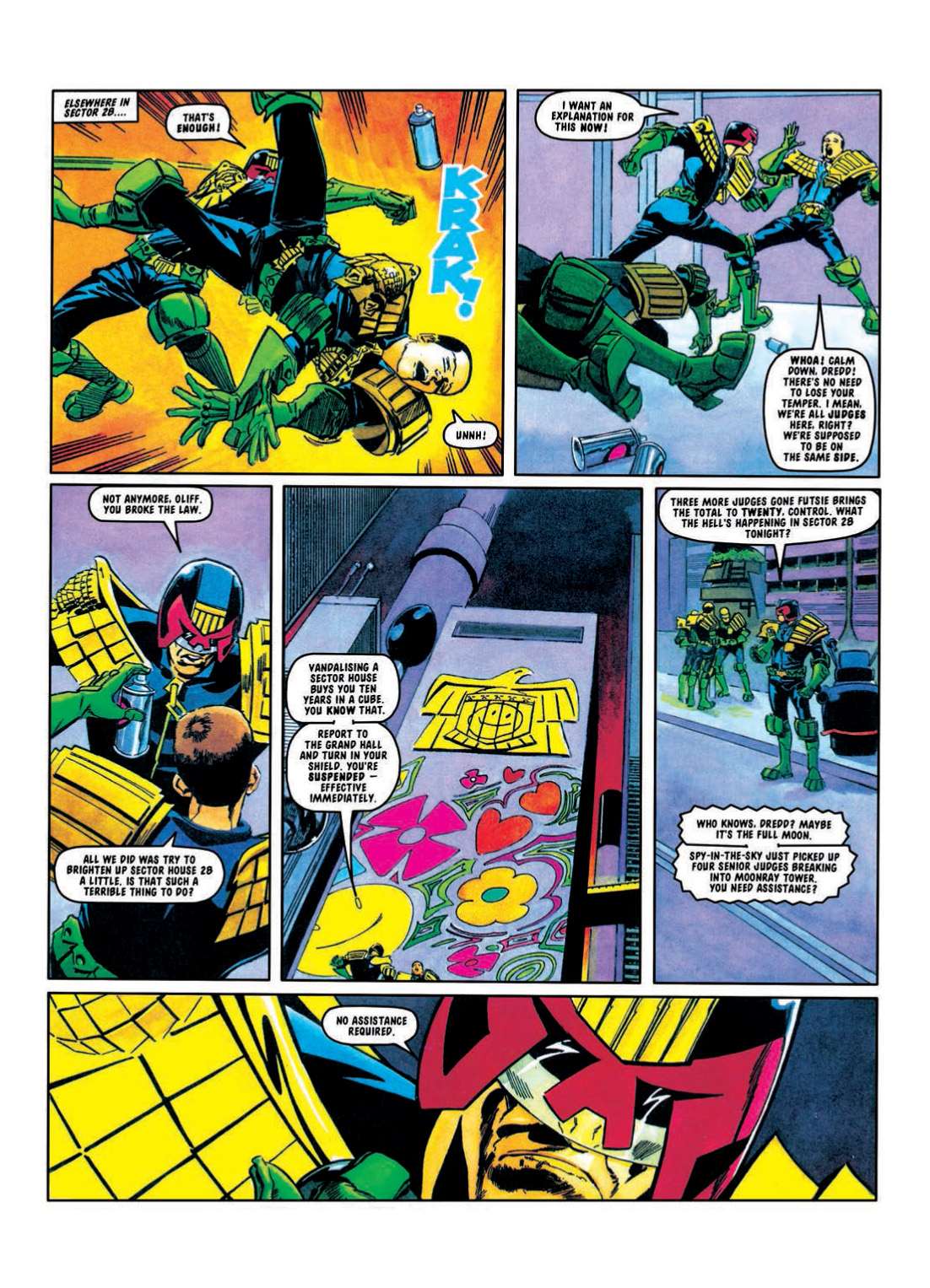 Read online Judge Dredd: The Complete Case Files comic -  Issue # TPB 24 - 86