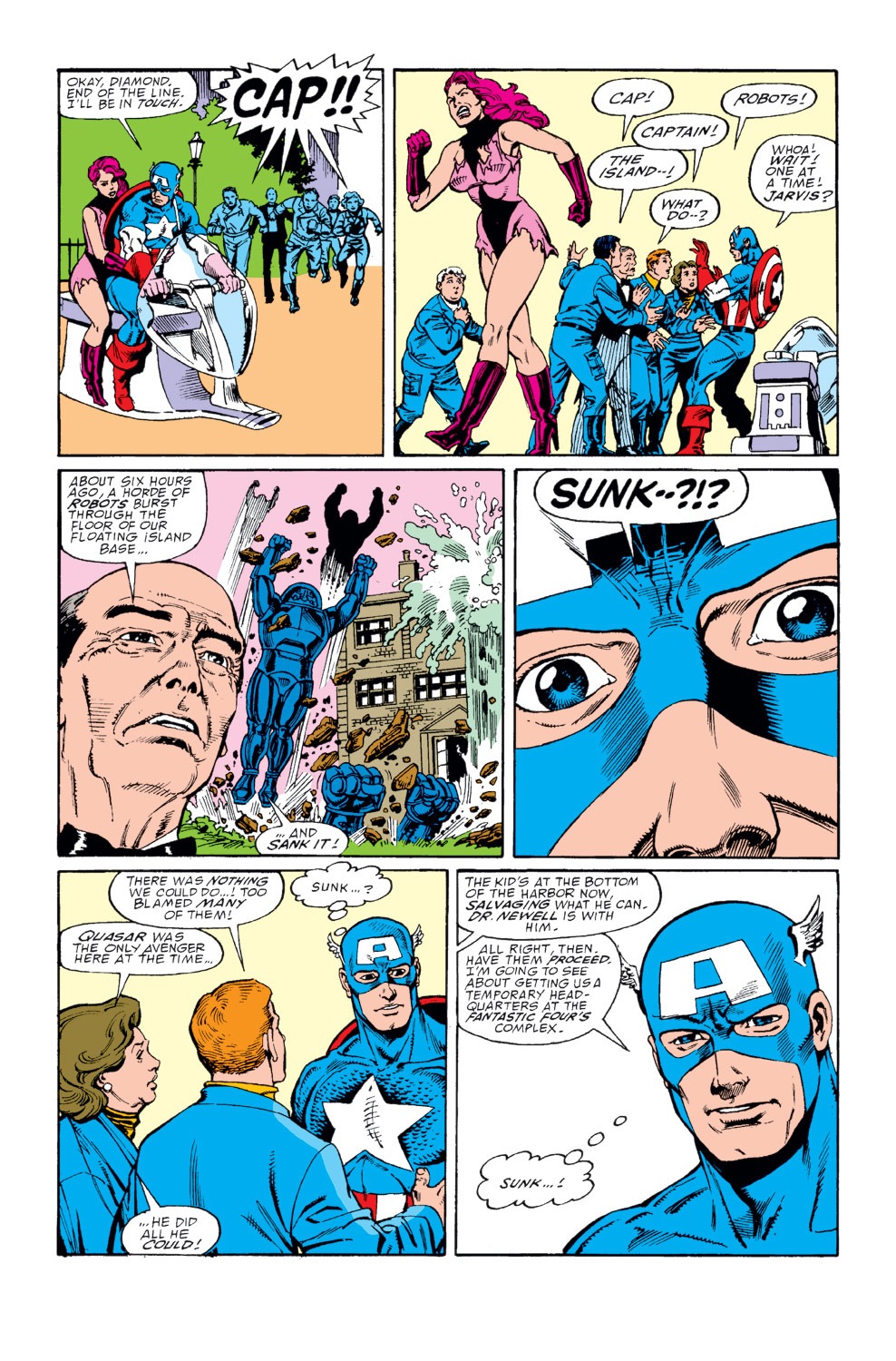 Read online Captain America (1968) comic - Issue #365 - 7