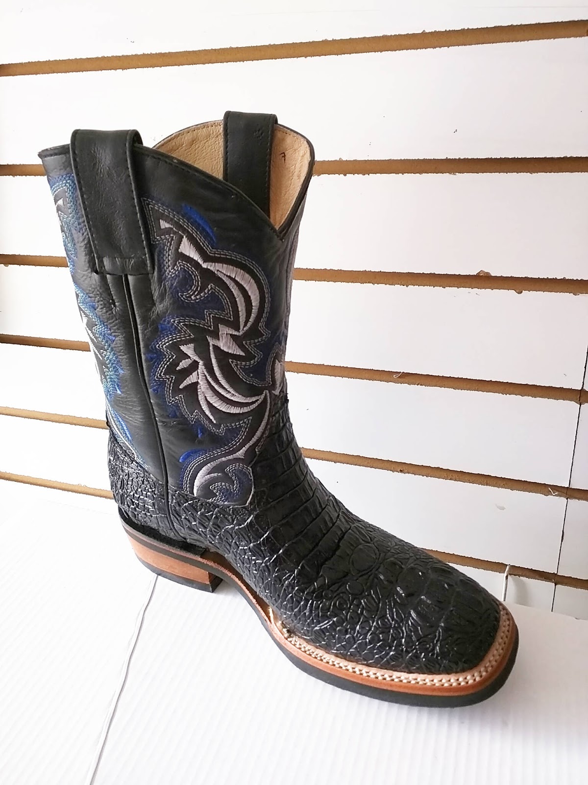 Botas De Piel De Cocodrilo LEONBOOTS: BOTAS CLON COCODRILO