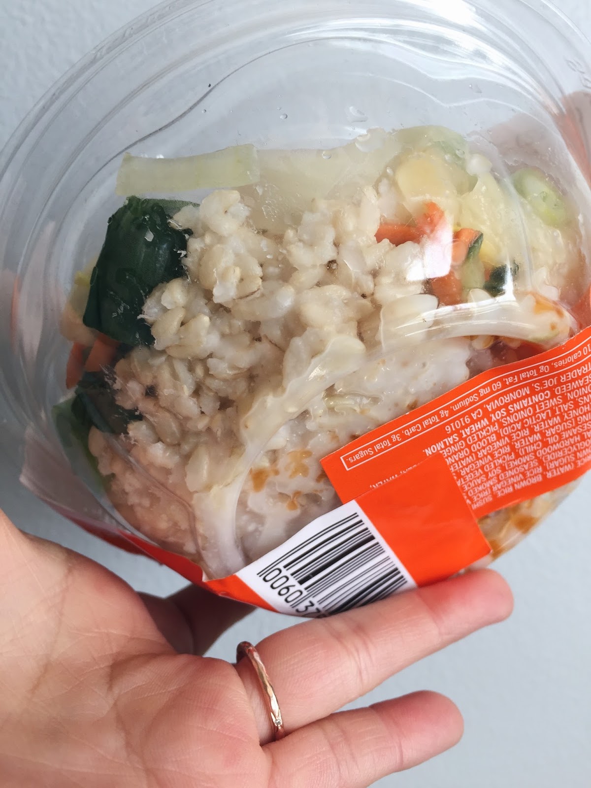 Trader Joe's Smoked Salmon Poke Bowl