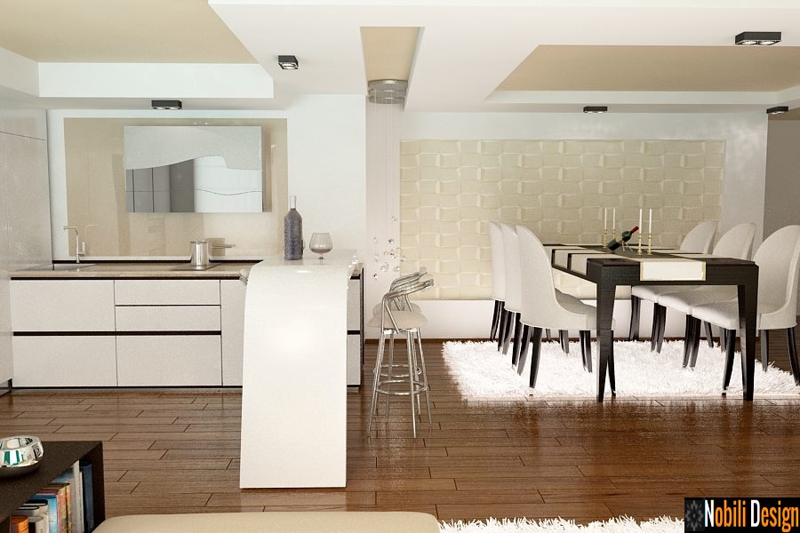 Casa Amenajata In Stil Modern Living Open Space Gabriela