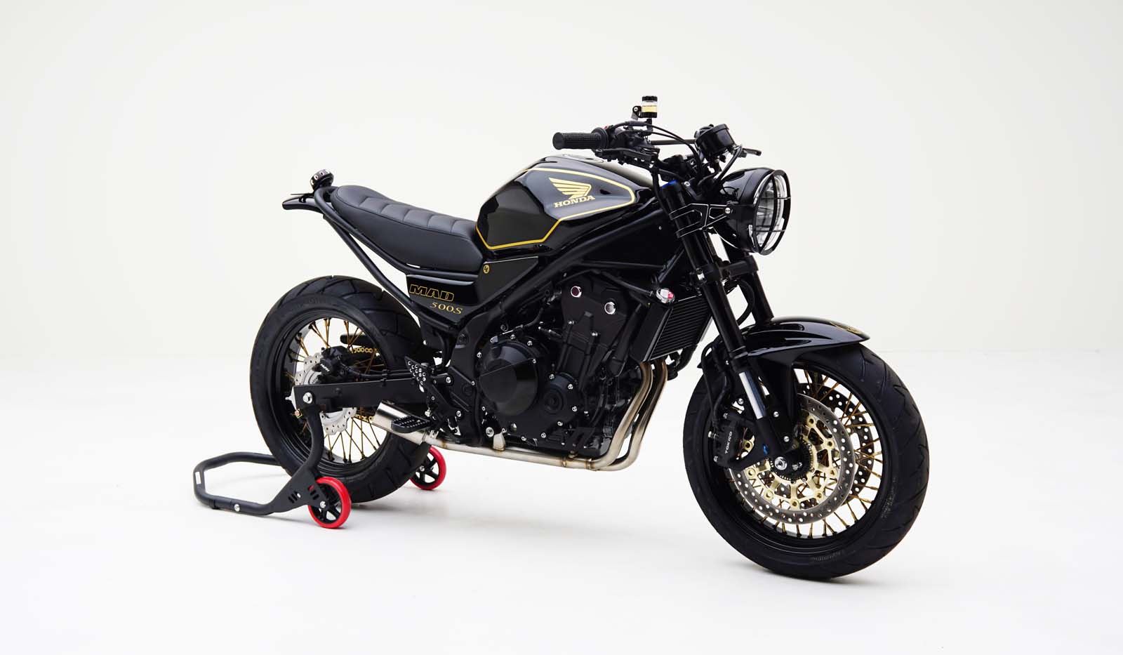 Cafe Racer Special: Honda CB500F Scrambler by MAD Industries - Lossa ...