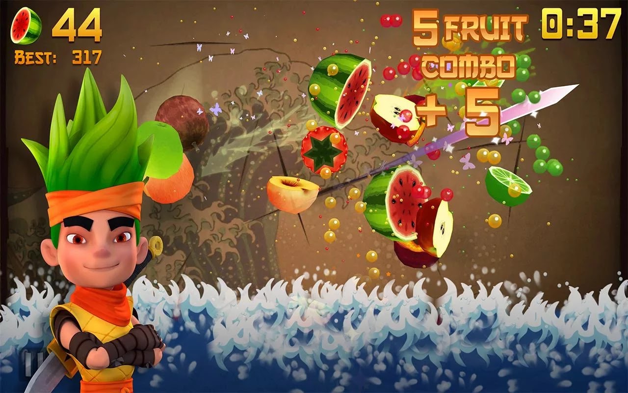 Fruit Ninja v2.0.0 Apk+Data (Unlimited Money Mod) Andro Gleam