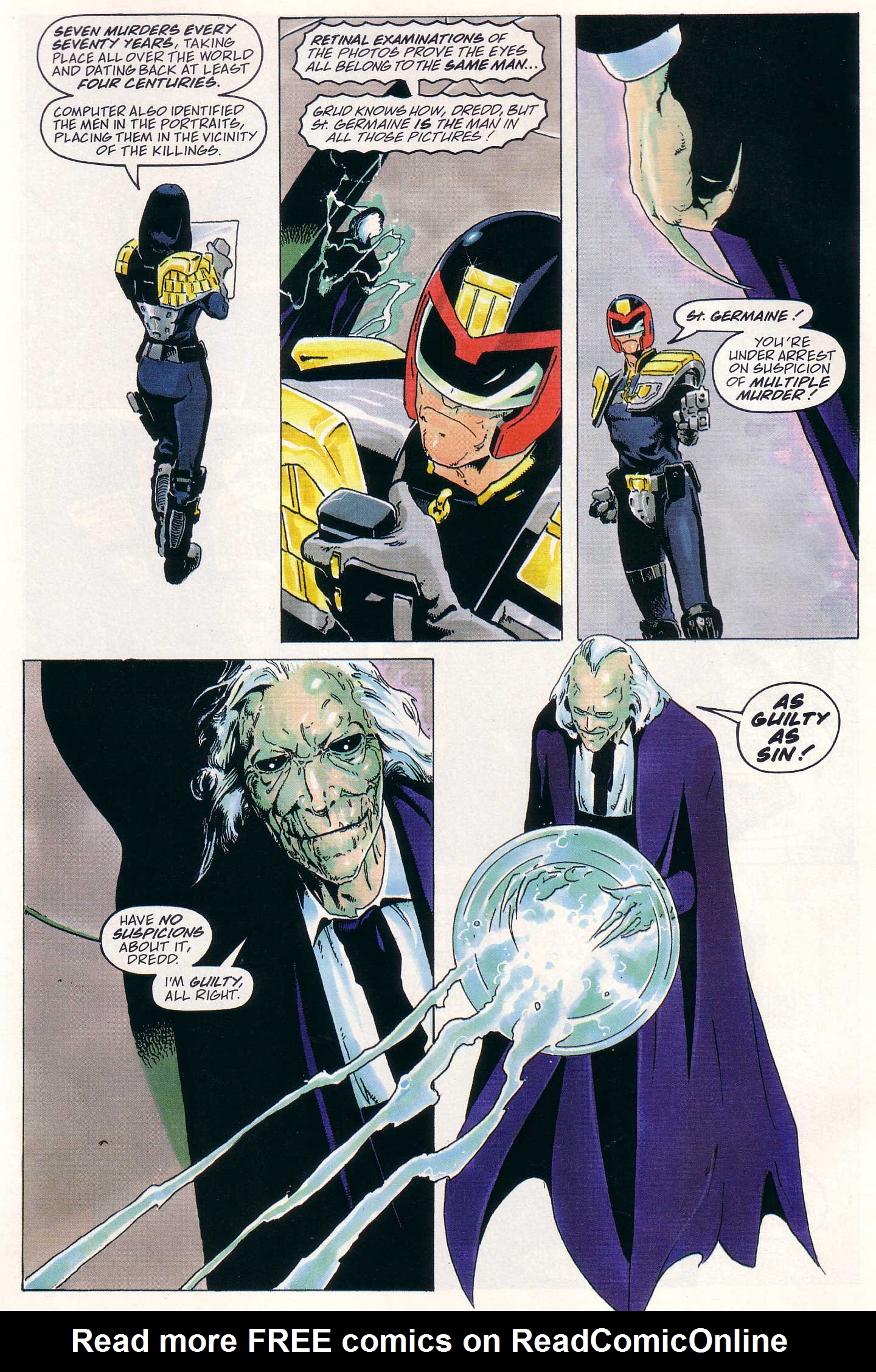 Read online Judge Dredd Lawman of the Future comic -  Issue #22 - 8